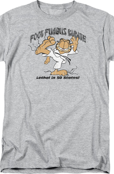 Foot Fungus Karate Garfield T-Shirt