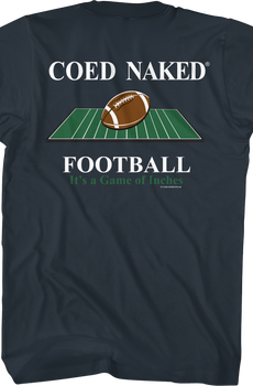 Football Coed Naked T-Shirt