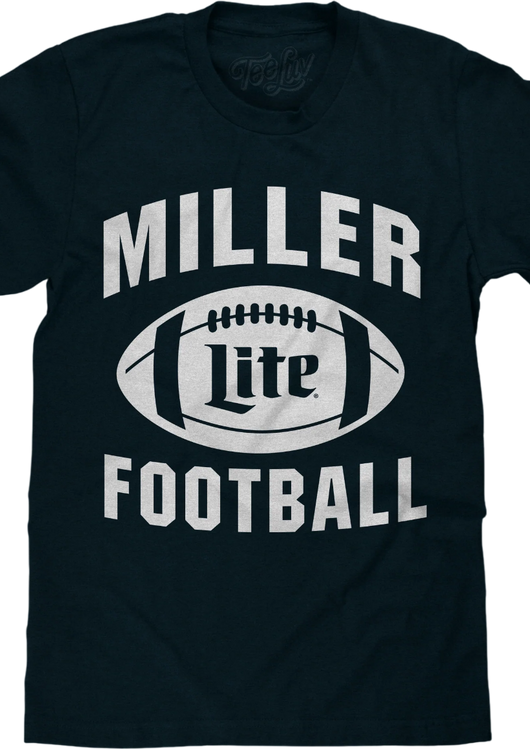Football Miller Lite T-Shirt - main product image