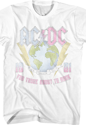 For Those About To Rock 1981 ACDC T-Shirt