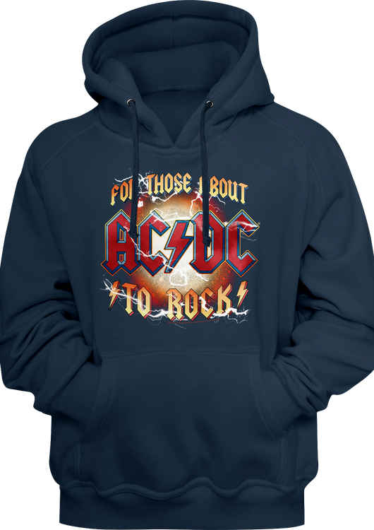 For Those About To Rock ACDC Hoodie - main product image