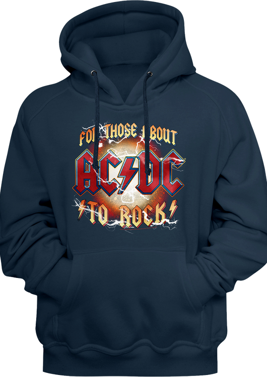 For Those About To Rock ACDC Hoodie - main product image