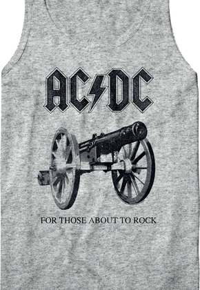 For Those About To Rock ACDC Tank Top