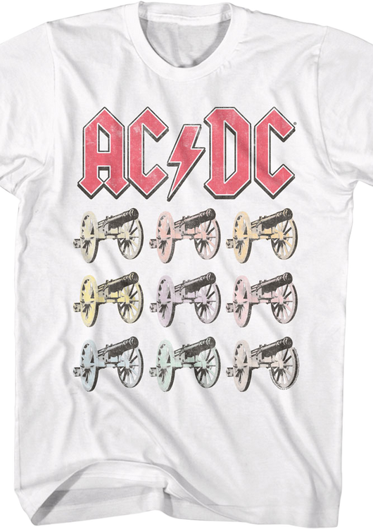 For Those About To Rock Cannons ACDC T-Shirt - main product image