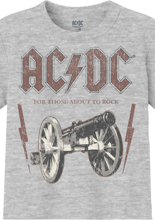 For Those About To Rock We Salute You ACDC Crop Top - main product image