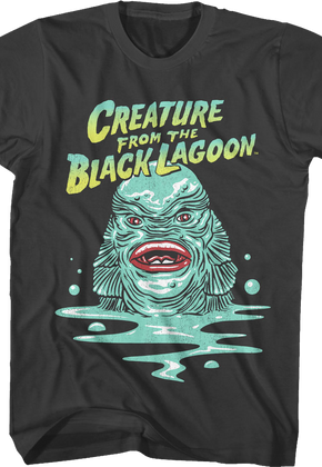 Terrifying Monster Creature From The Black Lagoon T-Shirt