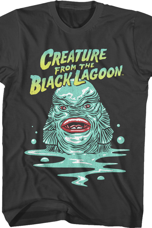 Terrifying Monster Creature From The Black Lagoon T-Shirtmain product image