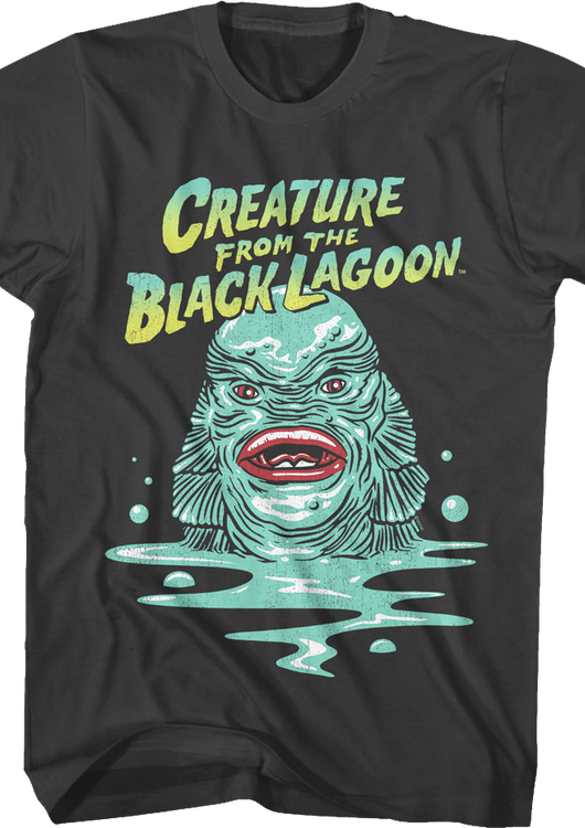 Terrifying Monster Creature From The Black Lagoon T-Shirt - main product image