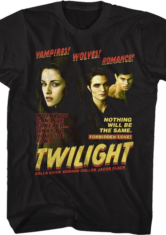 Forbidden Love Twilight T-Shirt - main product image