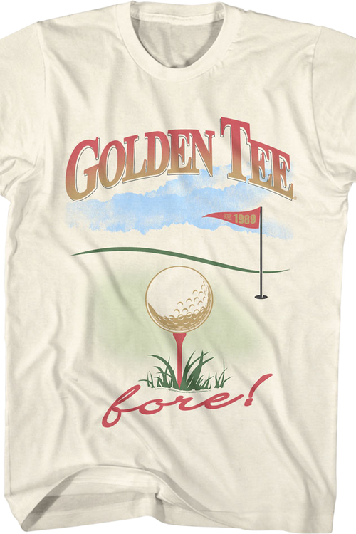Fore! Golden Tee Golf T-Shirtmain product image