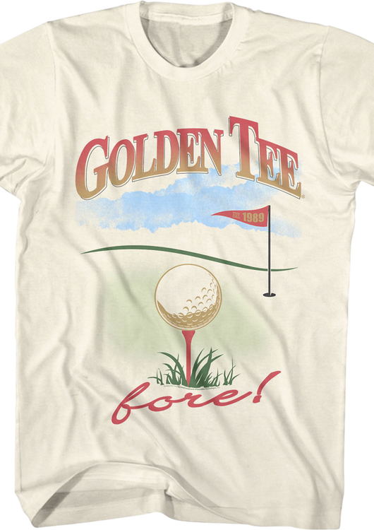 Fore! Golden Tee Golf T-Shirt - main product image