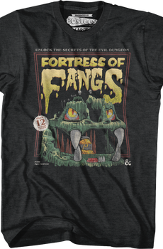 Fortress Of Fangs Poster Dungeons & Dragons T-Shirt