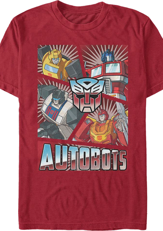 Heroic Autobots Transformers T-Shirt - main product image