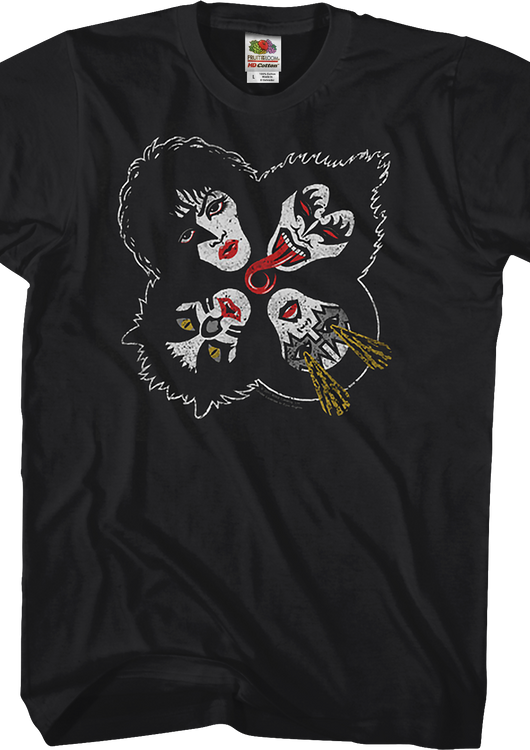 Trevco Four Heads KISS T-Shirt - main product image
