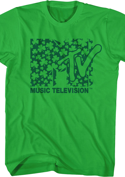 Four-Leaf Clover Logo MTV Shirt - main product image