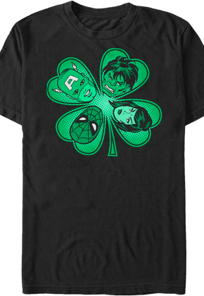 Four Leaf Clover Marvel Comics T-Shirt