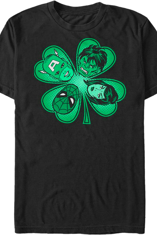 Four Leaf Clover Marvel Comics T-Shirtmain product image