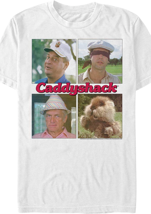 Four Photos Caddyshack T-Shirt - main product image