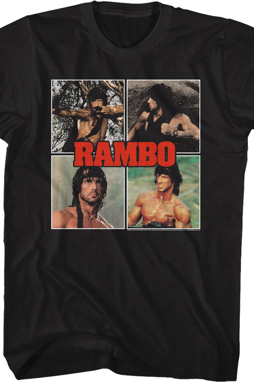 Four Photos Rambo T-Shirtmain product image