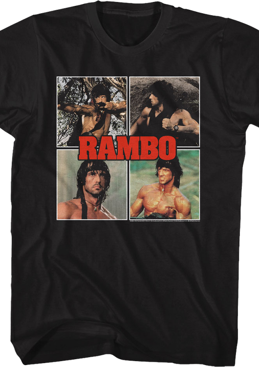 Four Photos Rambo T-Shirt - main product image