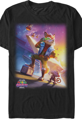 Fox McCloud Pose Super Mario Galaxy Movie Star Fox T-Shirt