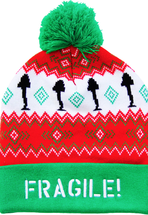Fragile Leg Lamp A Christmas Story Cuff Pom Beanie