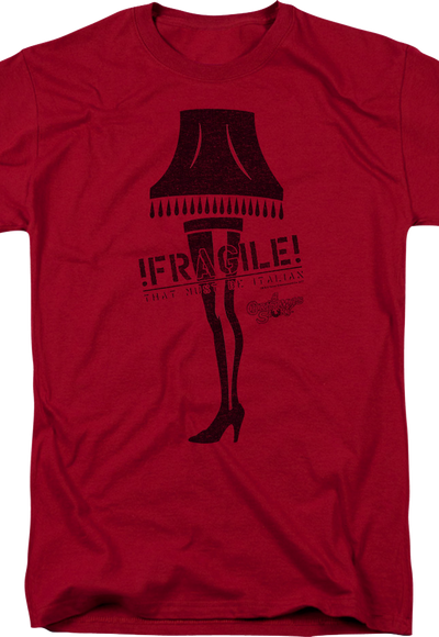 Fragile Leg Lamp Christmas Story T-Shirt