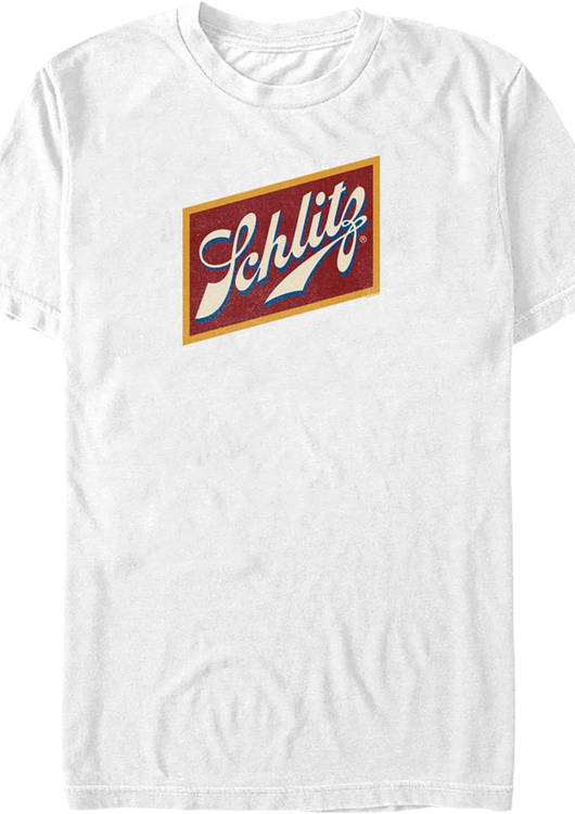 Framed Logo Schlitz Beer T-Shirt - main product image