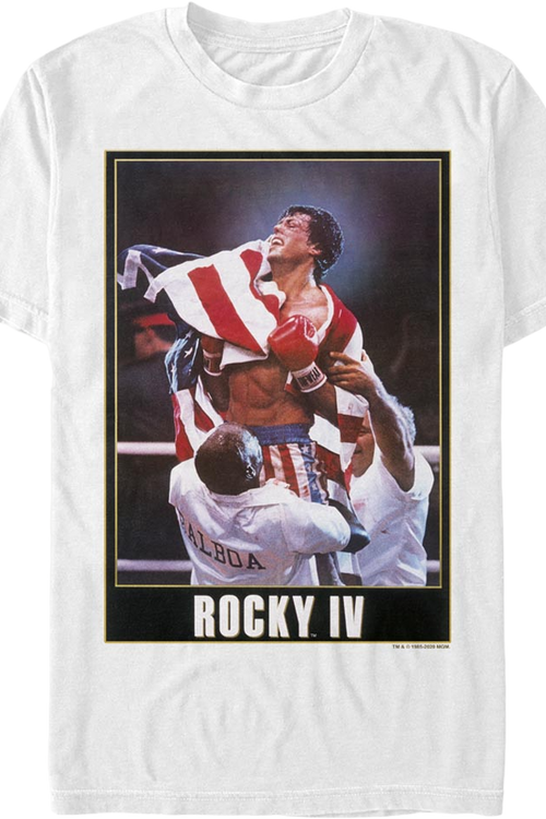 Framed Poster Rocky IV T-Shirtmain product image