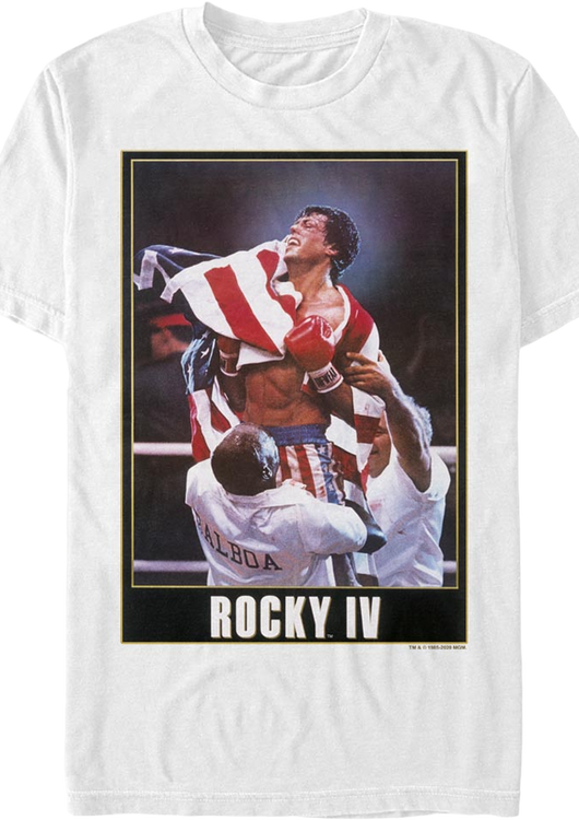 Framed Poster Rocky IV T-Shirt - main product image