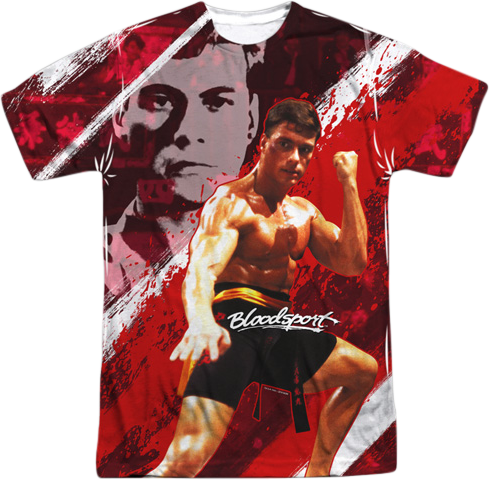 Frank Dux Sublimated Bloodsport T-Shirtmain product image