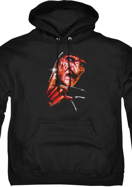 Freddy Close-Up Nightmare On Elm Street Hoodie - main product image