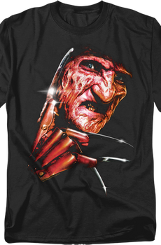 Freddy Close-Up Nightmare On Elm Street T-Shirt