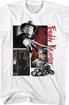 Freddy Krueger Collage Nightmare On Elm Street T-Shirt