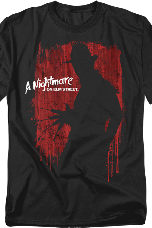 Freddy Krueger Silhouette Nightmare On Elm Street T-Shirtmain product image
