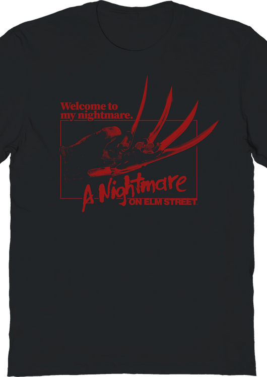 Freddy Krueger's Glove Nightmare On Elm Street T-Shirt - main product image