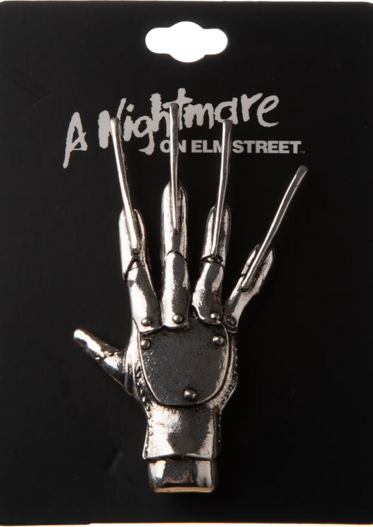 Freddy's Glove Nightmare On Elm Street Lapel Pin - main product image