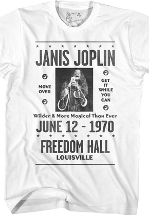 Freedom Hall Janis Joplin T-Shirt