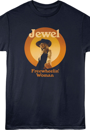 Freewheelin' Woman Jewel T-Shirt