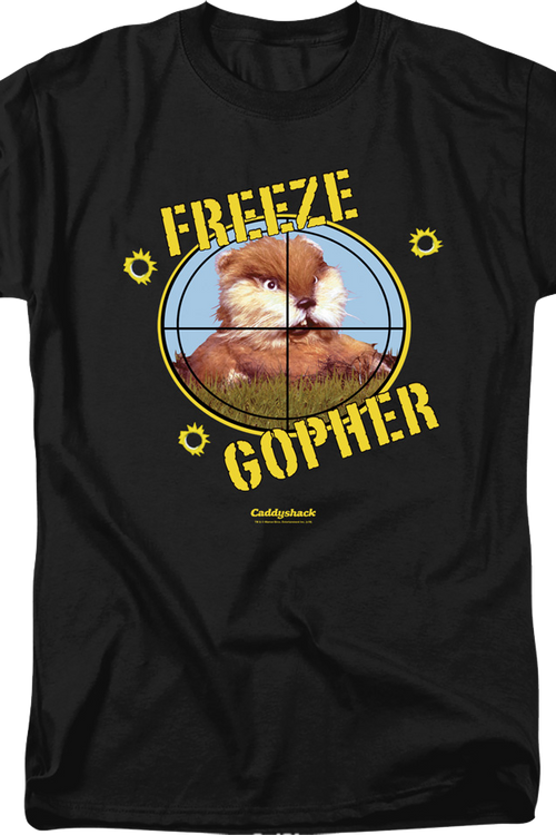 Freeze Gopher Caddyshack T-Shirtmain product image