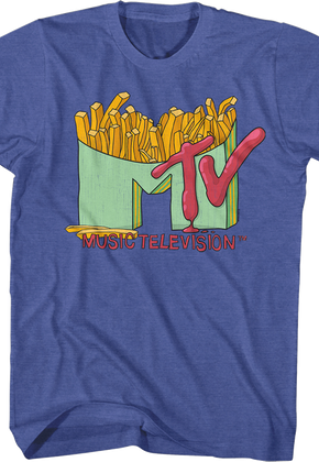 French Fries Logo MTV Shirt