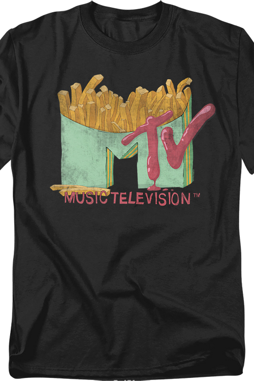 French Fries Logo MTV T-Shirtmain product image