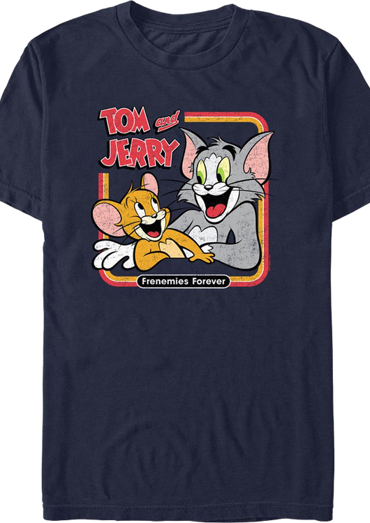 Frenemies Forever Tom And Jerry T-Shirt - main product image
