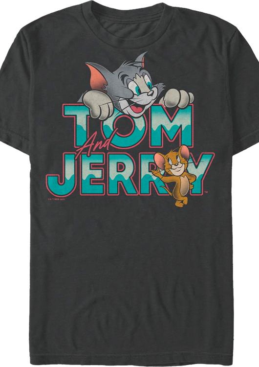 Classic Frenemies Tom And Jerry T-Shirt - main product image
