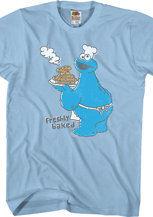 Freshly Baked Cookie Monster Sesame Street T-Shirt - main product image