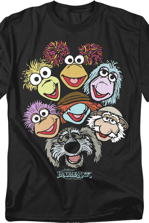 Friendly Faces Fraggle Rock T-Shirtmain product image