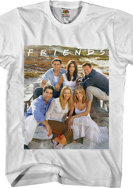 Friends Cast Beach T-Shirt - main product image