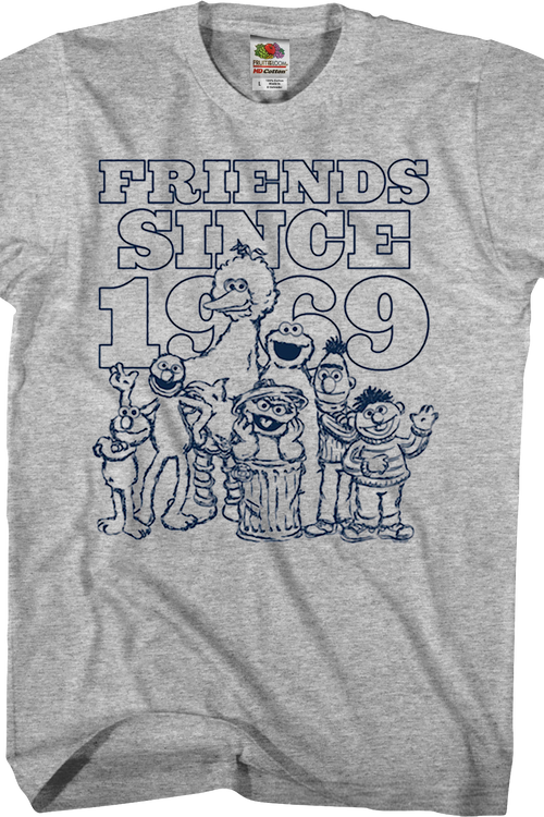 Friends Since 1969 Sesame Street T-Shirt - main product image