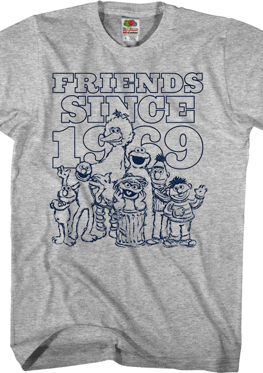 Friends Since 1969 Sesame Street T-Shirt - main product image