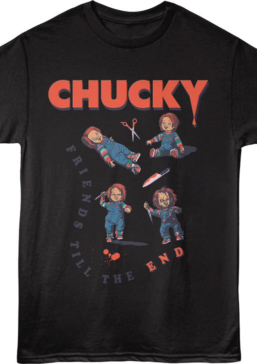 Friends Till The End Collage Child's Play T-Shirt - main product image